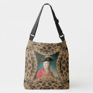 Bolso Cruzado Barroco femenino de la juventud de Marie Antonieta