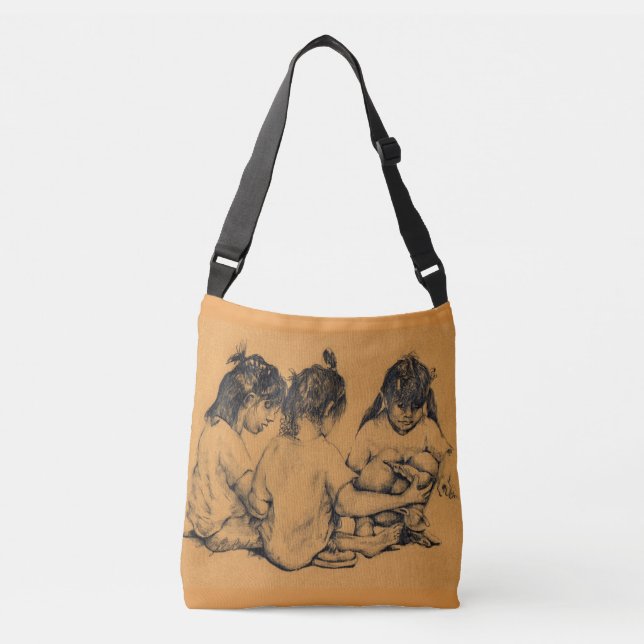 Bolso Cruzado Beach Bunnies (Anverso)