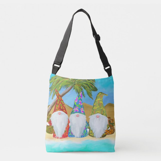 BOLSO CRUZADO BEACH GNOMES (Anverso)
