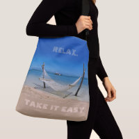 Beach Hammock (personalizable) Tote Bag