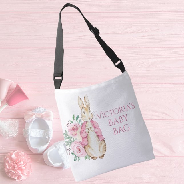 Bolso Cruzado Beatrix Potter Conejo Conejo Bebé Rosa (Subido por el creador)