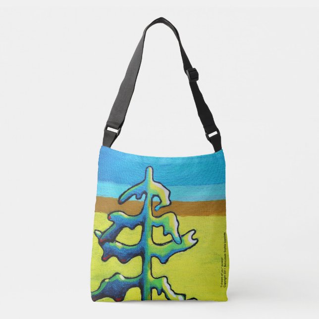 Bolso Cruzado Beautiful bag “I dream of you” (excerpt) (Anverso)