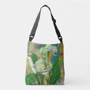 Bolso Cruzado Beautiful Calla Lily Flower Crossbody Bag Painting