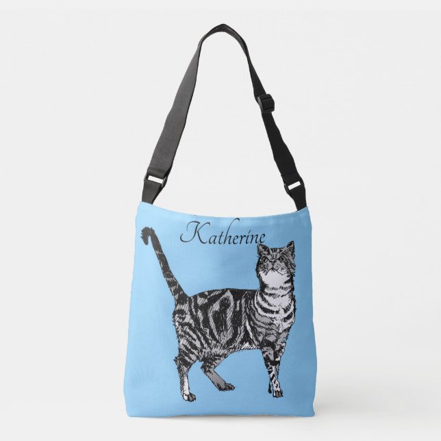 Bolso Cruzado Bebé Chicas azules Pato gatos Pato Pato Pato Pato  (Anverso)