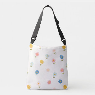 Bolso Cruzado Bebé Floral Retro Pastel