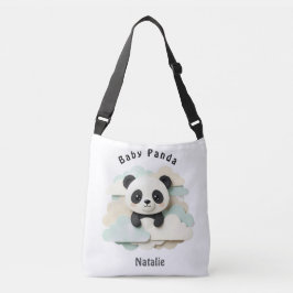 Bolso Cruzado Bebé Panda Dobado | Origami Adorable 