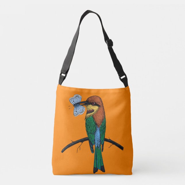 Bolso Cruzado Bee eater (Reverso)