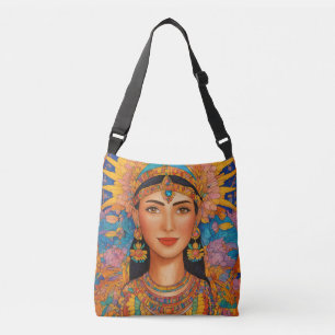 Bolso Cruzado Belleza serena en líneas intrincadas