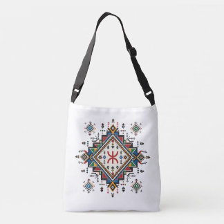 Bolso cruzado bereber marroquí | Amazigh Geométric