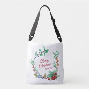 Bolso Cruzado Berry Navidades Wreath