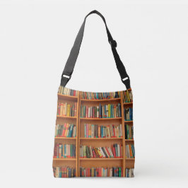 Bolso Cruzado Biblioteca de libros Librería Lectura de Bookworm