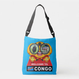 Bolso Cruzado Bienvenidos al Congo