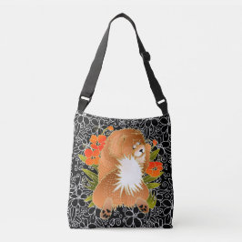 Bolso Cruzado BINDI MINGSIE cuerpo cruzado de vaca rojo o tamaño