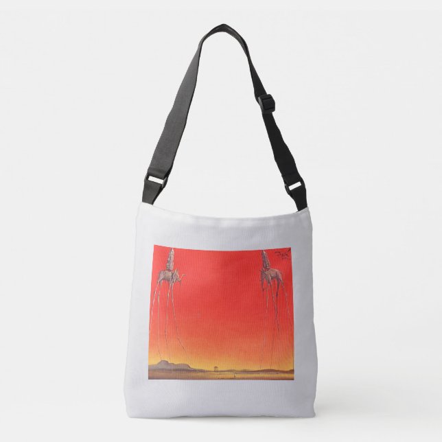 BOLSO CRUZADO BIOGRAFÍA DE SALVADOR DALI CROSSBODY BAG (Anverso)