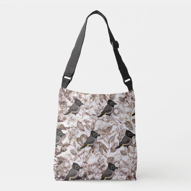 Bolso Cruzado Birdorable White-spectacled Bulbul (Anverso)