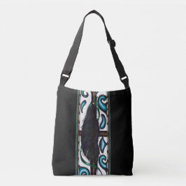 Bolso Cruzado Black Feather