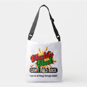 Bolso Cruzado BLACKITY BLACK NO PUEDE RESPETAR A Christian