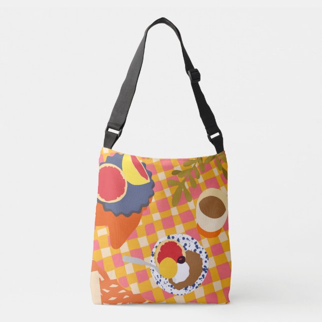 Bolso Cruzado Blooms y Brunch (Anverso)