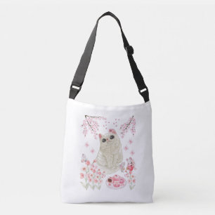 Bolso Cruzado Blossom de cerezo de gato