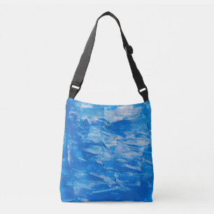 Bolso Cruzado Blue Abstract Crossbody bag
