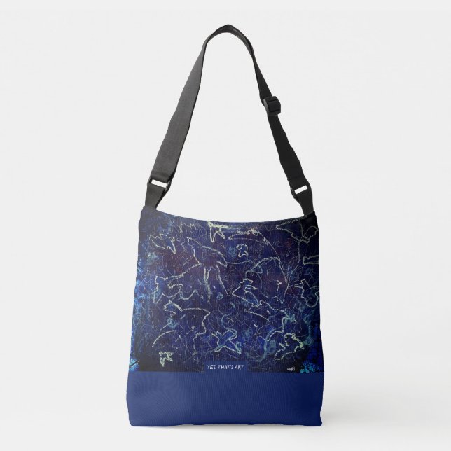 Bolso Cruzado Blue&Animals Tragetasche (Anverso)