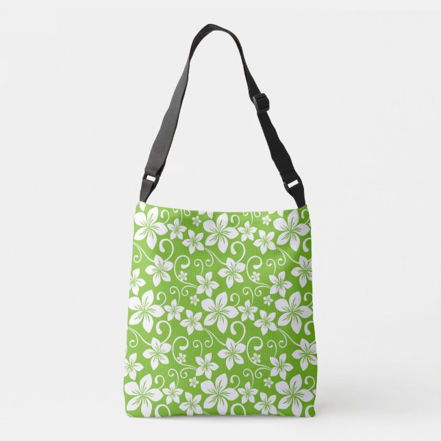 BOLSO CRUZADO BLUE HAWAII (LIME) (Reverso)