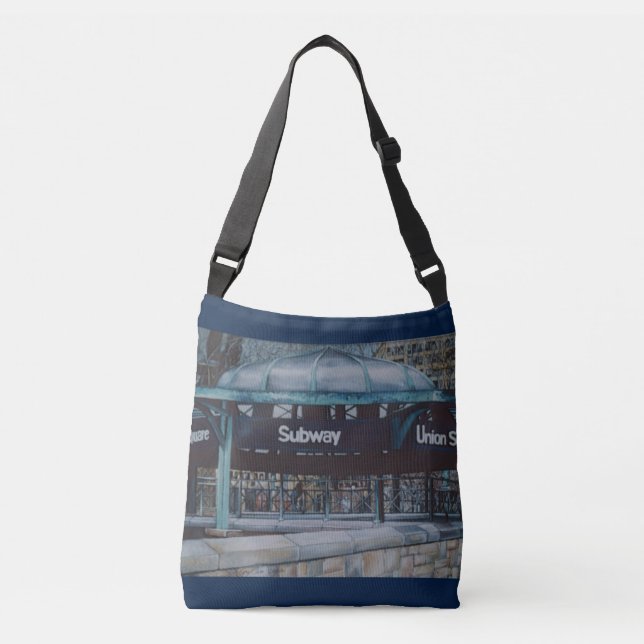 Bolso Cruzado Blues subterráneos (Anverso)