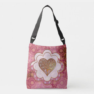 Bolso Cruzado Bohemian Valentine Whimsey 3D
