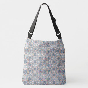 Bolso Cruzado Boho Blue Mandela