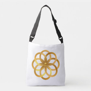 Bolso Cruzado Boho Chic Mandala Dorado