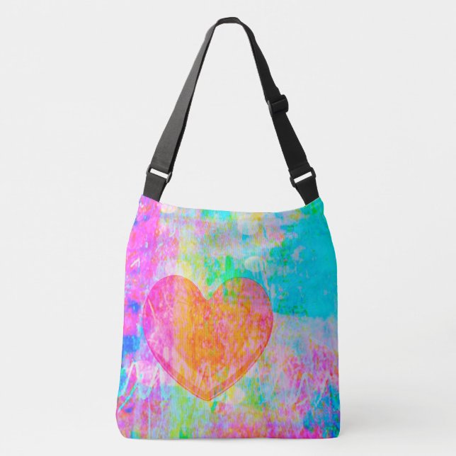Bolso Cruzado Boho Heart (Anverso)