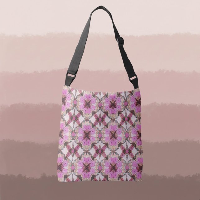 Bolso Cruzado Boho Pink Floral (Subido por el creador)