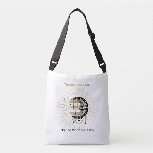 Bolso Cruzado Boho Sun y Moon (Anverso)