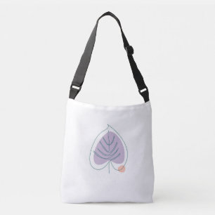 Bolso Cruzado Boho Zen Little Lilac Leaf