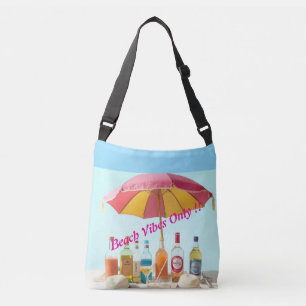Bolso Cruzado "Bolsa de playa resplandeciente"