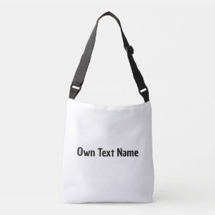 Bolso Cruzado Bolsas-Carteras-Carteras con nombre de texto propi