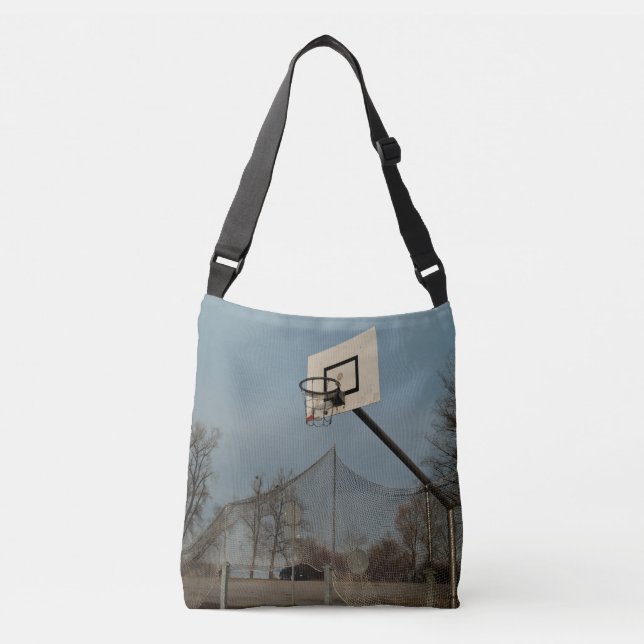 Bolso Cruzado Bonito Baloncesto (Anverso)