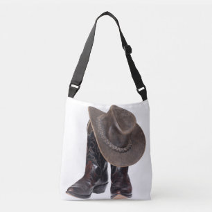 Bolso Cruzado Boots de vaquero y Gorra