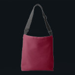 Bolso Cruzado Borgoña<br><div class="desc">El burgundy es un color intenso y profundo que combina el rojo oscuro con tonos subyacentes de púrpura y a veces marrón. A menudo se describe como sofisticado,  lujoso y cálido,  similar al color del vino tinto de la región de Borgoña en Francia.</div>