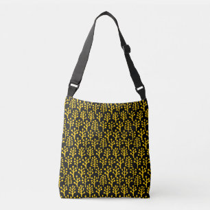 Bolso Cruzado Bosque 230823 - Ámbar en negro