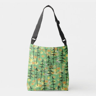 Bolso Cruzado Bosque de Otoño: Belleza Natural sin Marea