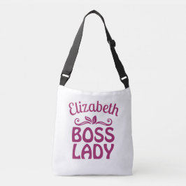 Bolso Cruzado Boss Lady Guay Pink Textos