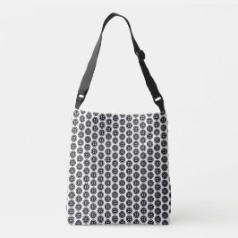 Bolso Cruzado Botón negro