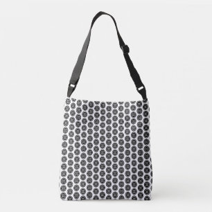 Bolso Cruzado Botón negro