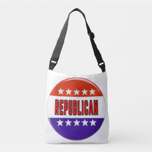 Bolso Cruzado Botón Republicano