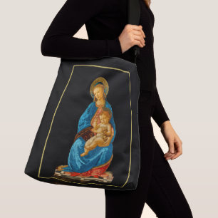 Bolso Cruzado Botticelli Madonna y Child Enthroned