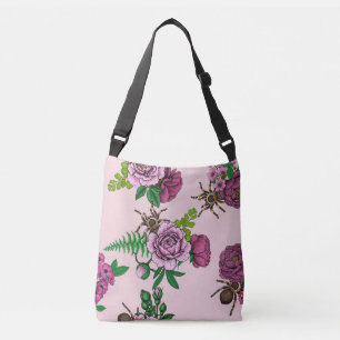 Bolso Cruzado Bouquets y tarantula