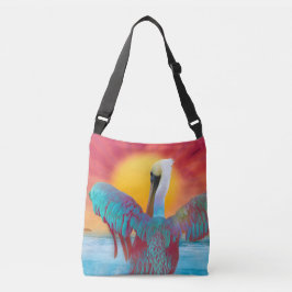 Bolso Cruzado Brown Pelican ISLAND SUNSET