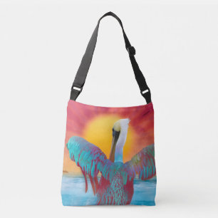 Bolso Cruzado Brown Pelican THE ISLAND SUNSET