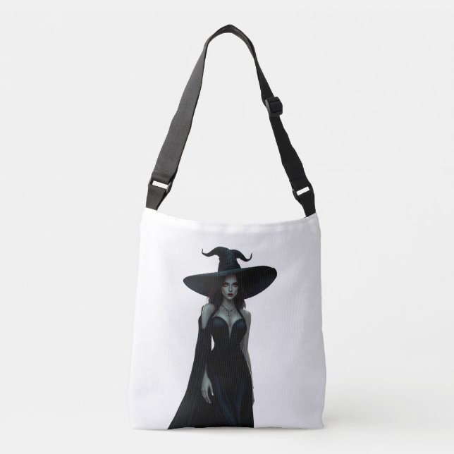 Bolso Cruzado Bruja de la noche (Anverso)